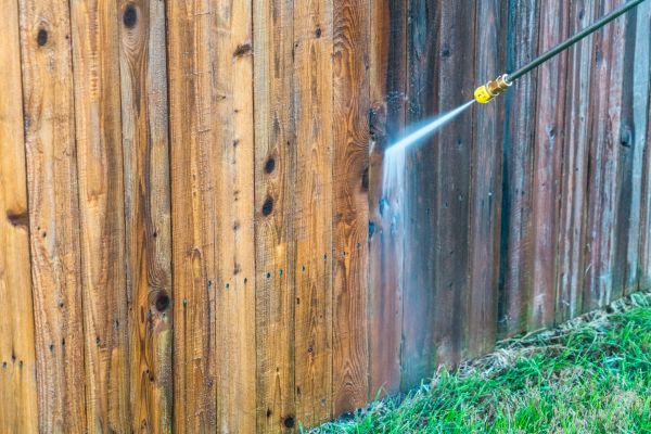 Fence Pressure Washing in Jonesboro